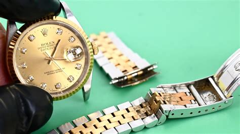 buff vintage rolex cryst|how to clean rolex bracelet.